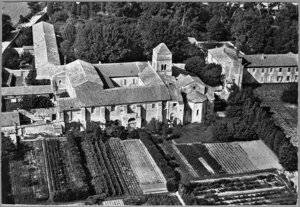 De inrichting Saint-Paul-de-Mausole in Saint-Rémy. Vincent van Gogh verbleef daar van mei 1889 tot mei 1890.
